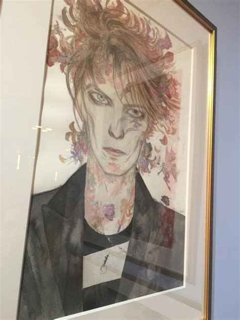 yoshitaka amano final fantasy|yoshitaka amano david bowie.